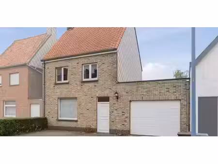 sous option - maison deux facades à vendre à oostduinkerke avec 3 chambres à coucher