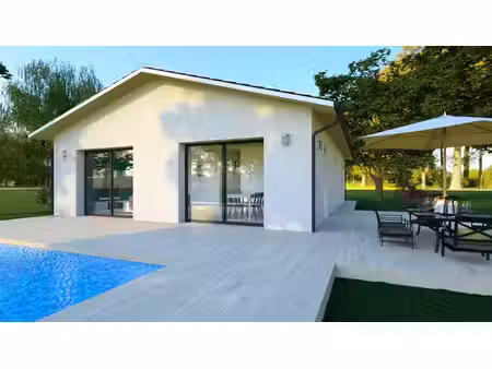 terrain avec maison neuf à vendre