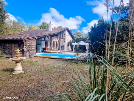 maison la brede 170 m2 parc arboré clos sans vis à vis 2830 m2 piscine