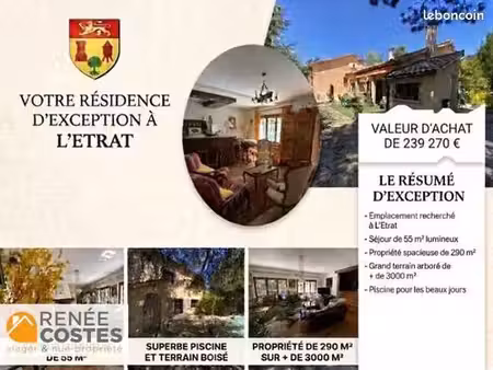 propriété en viager 5 pièces 280 m²