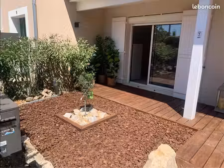 appartement rénové avec jardin