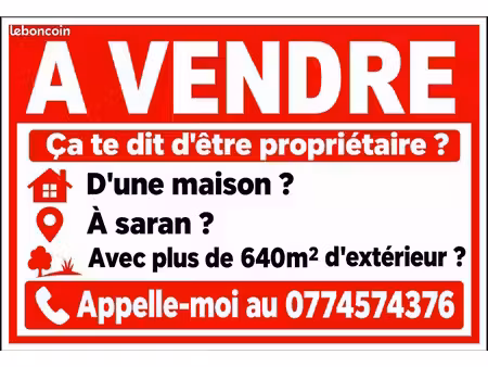pavillon de 640m2 d'extérieur en l'état
