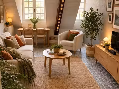 charmant f2 t2 meuble