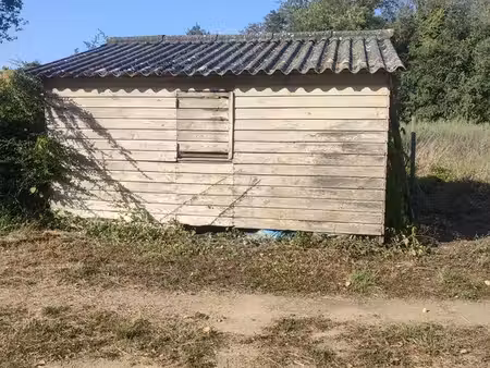 vente terrain de loisir av ruine en bois bord de garonne