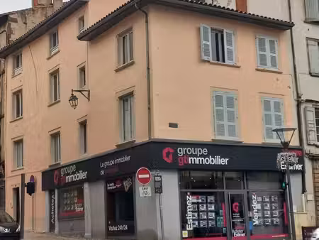 vente immeuble centre-ville le puy très bien situé  404 m2 total avec 3 appartements et un