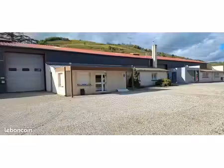 bâtiment industriel / atelier / entrepôt 1 370 m² + terrain 5 700 m² – chavanay