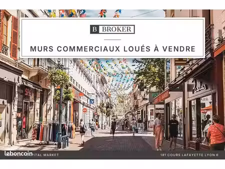 murs commerciaux loués