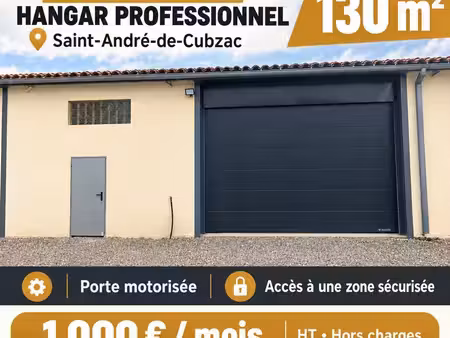 local professionnel à louer saint andré de cubzac