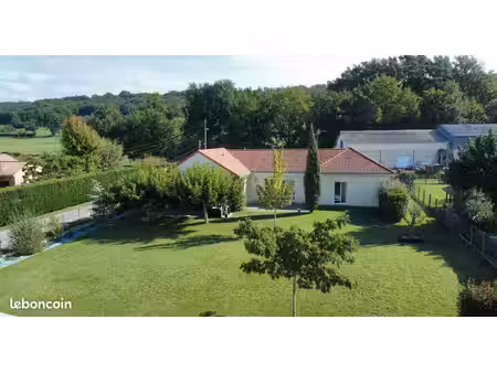 maison de plain-pied 105 m² – dpe a – terrain 1 085 m² – puybrun