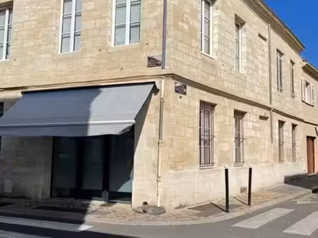 location bureaux avec vitrine bordeaux jardin public