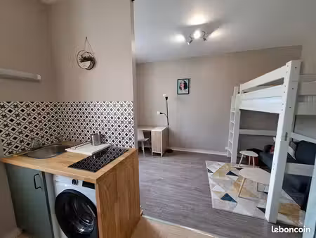 appartement t1 meublé 24 m2 avec parking