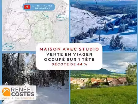 viager occupé - f75 ans - bellegarde sur valserine (01200)