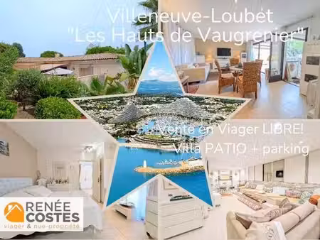 viager libre - f71 ans - villeneuve loubet (06270)