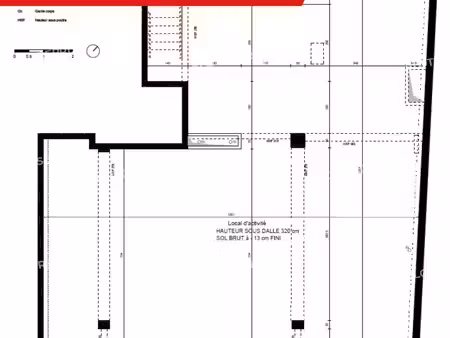 local commercial 142 m²