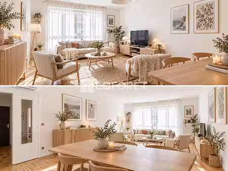 bel appartement familial de 89m² avec balcon au coeur de la croix-rousse.