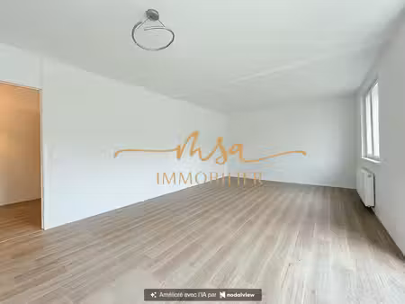 rouen chu - f3 de 78 m2 balcon parking sous-sol cave