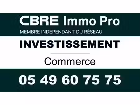vente commerce poitiers 151 m²