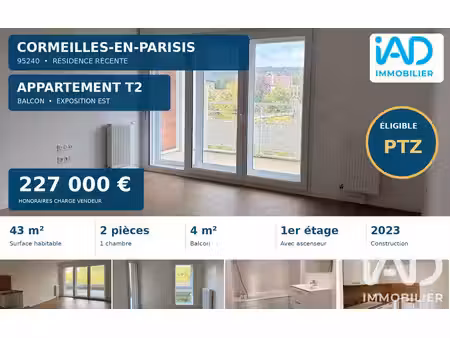 appartement à cormeilles-en-parisis (95240)