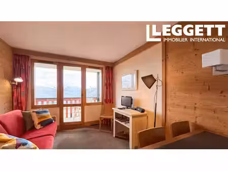 achat appartement 2 pièces 33m² la plagne 73210