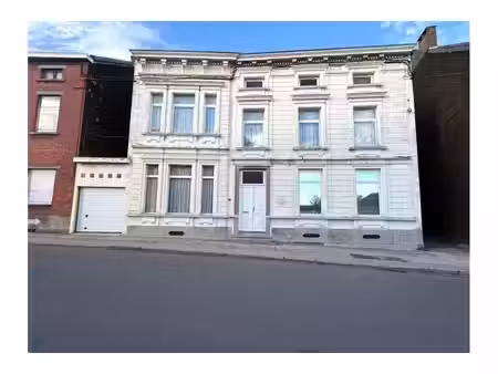 maison de maître à vendre avec garage et terrasse   jumet (vbe80688)