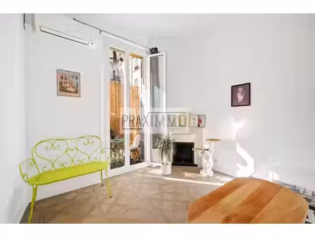 nice – république belle époque – 3 pièces rénové – balcon – cave – fort potentiel locatif