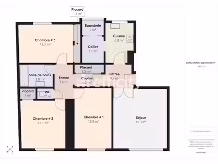 vente appartement 4 pièces 90 m² à macon (71000)  125 000 €