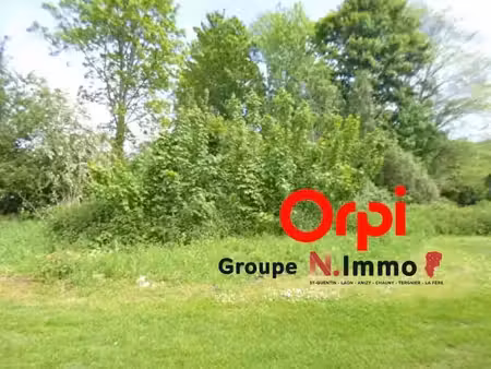 vente terrain 916 m² à nouvion-le-vineux (02860)  29 500 €