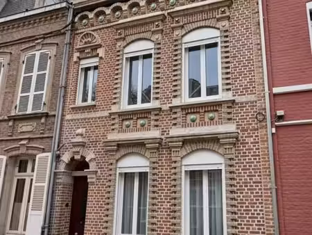achat maison 6 pièces 165m² amiens 80000