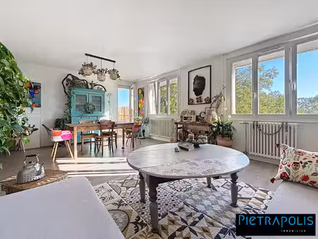 craponne centre – t3 71 m² – balcon  loggia et cave