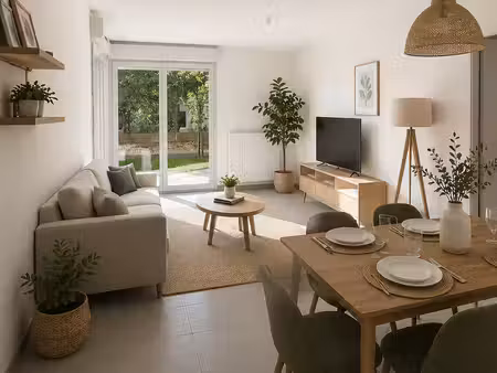 appartement toulouse 3 pièce(s) 3 cocus avec terrasse parking en sous sols
