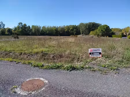 achat terrain 1 080m² gimeux 16130