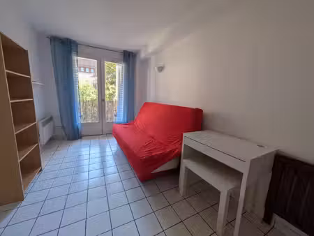 bail mobilite - studio 17m2 meublé avec balcon