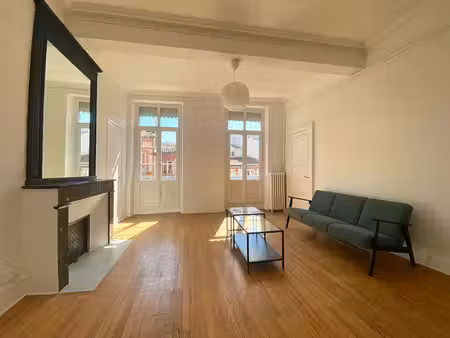 toulouse dupuy / françois-verdier appartement t3 meublé