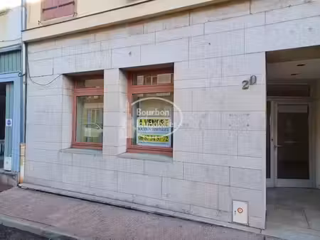 vente locaux professionnels 121 m² à bourbon-lancy (71140)  44 000 €