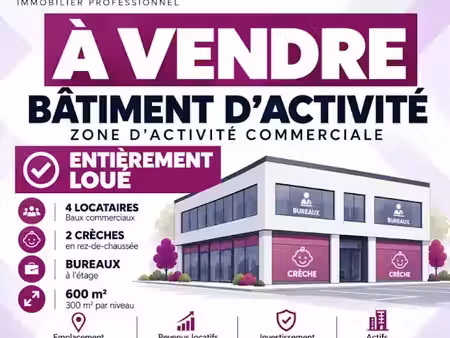 vente locaux professionnels 600 m² à metz (57000)  720 000 €