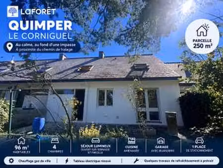 vente maison à quimper (29000) : à vendre / 97m² quimper