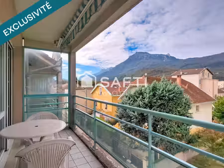 appartement 3 pièces de 63m² - balcon - place de parking