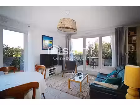 appartement p3 de 69 m2 avec terrasses et garage