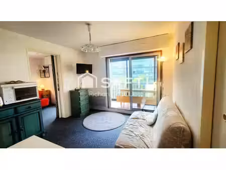 appart 2 chambres  pkg  balcon couvert  plage à pied