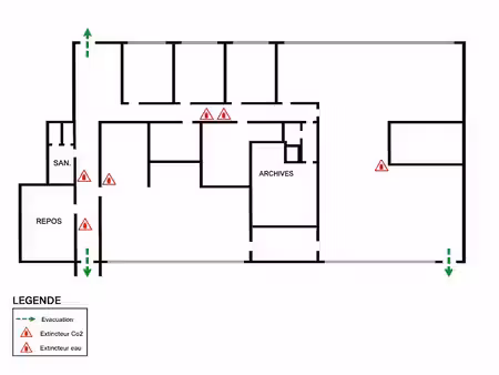 location locaux professionnels 0 pièces 424 m² à limoges (87000)  4 050 €