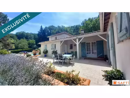 maison 165m2  3/4 chambres  piscine  garage  terrain 6033m2