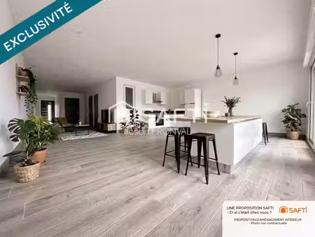 plain-pied individuel 102 m2 habitable sans travaux
