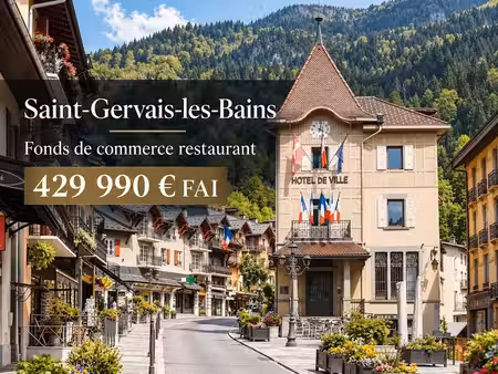vente locaux professionnels à saint-gervais-les-bains (74170)  429 990 €