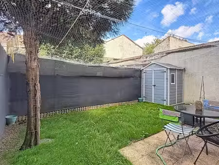 appartement à vendre t 3 avec jardin privatif