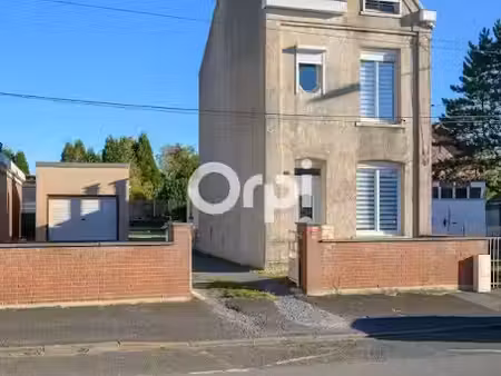 vente maison 3 pièces 80 m² à maubeuge (59600)  150 900 €