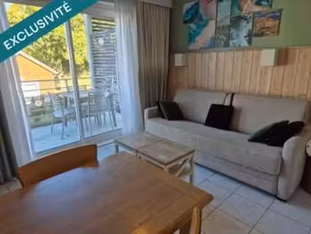 vente appartement 2 pièces bord de mer à pornichet ermur-les forges (44380) : à vendre 2 p