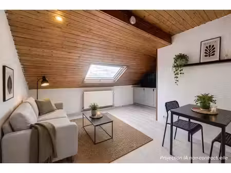 studio en duplex situé à proximité de la gare et des faculté