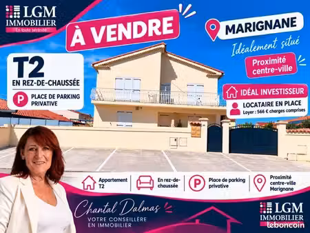 appartement 2 pièces 30 m²