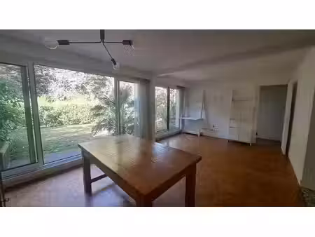 4 pièces en rez de jardin