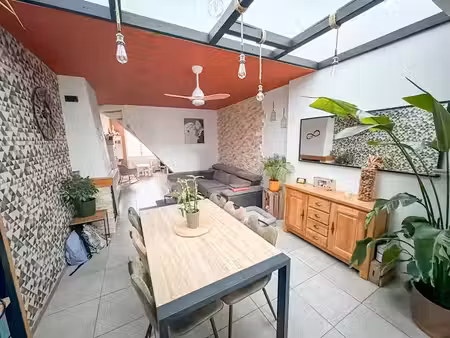 vente maison 4 pièces 92 m² à leers (59115)  230 000 €